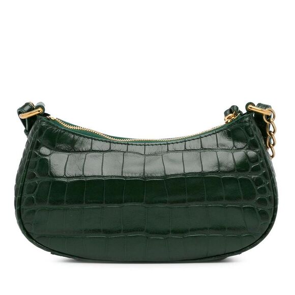 Pre Loved Balenciaga Crocodile Embossed Le Cagole Mini - Picture 3 of 8